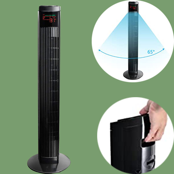 Balight 36 Electric Oscillating Tower Fan With Remote Controland Large